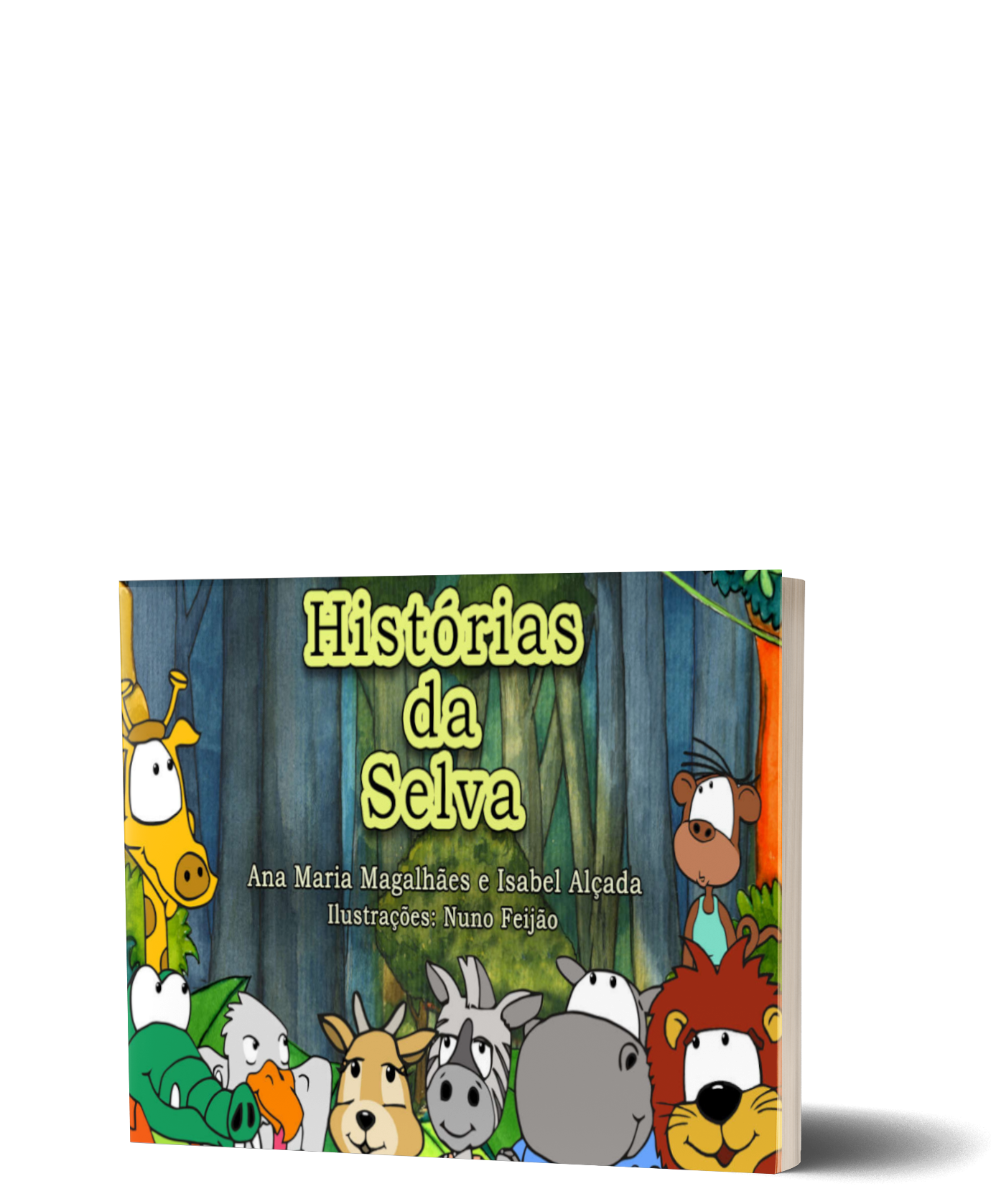 Capa de Histórias da Selva