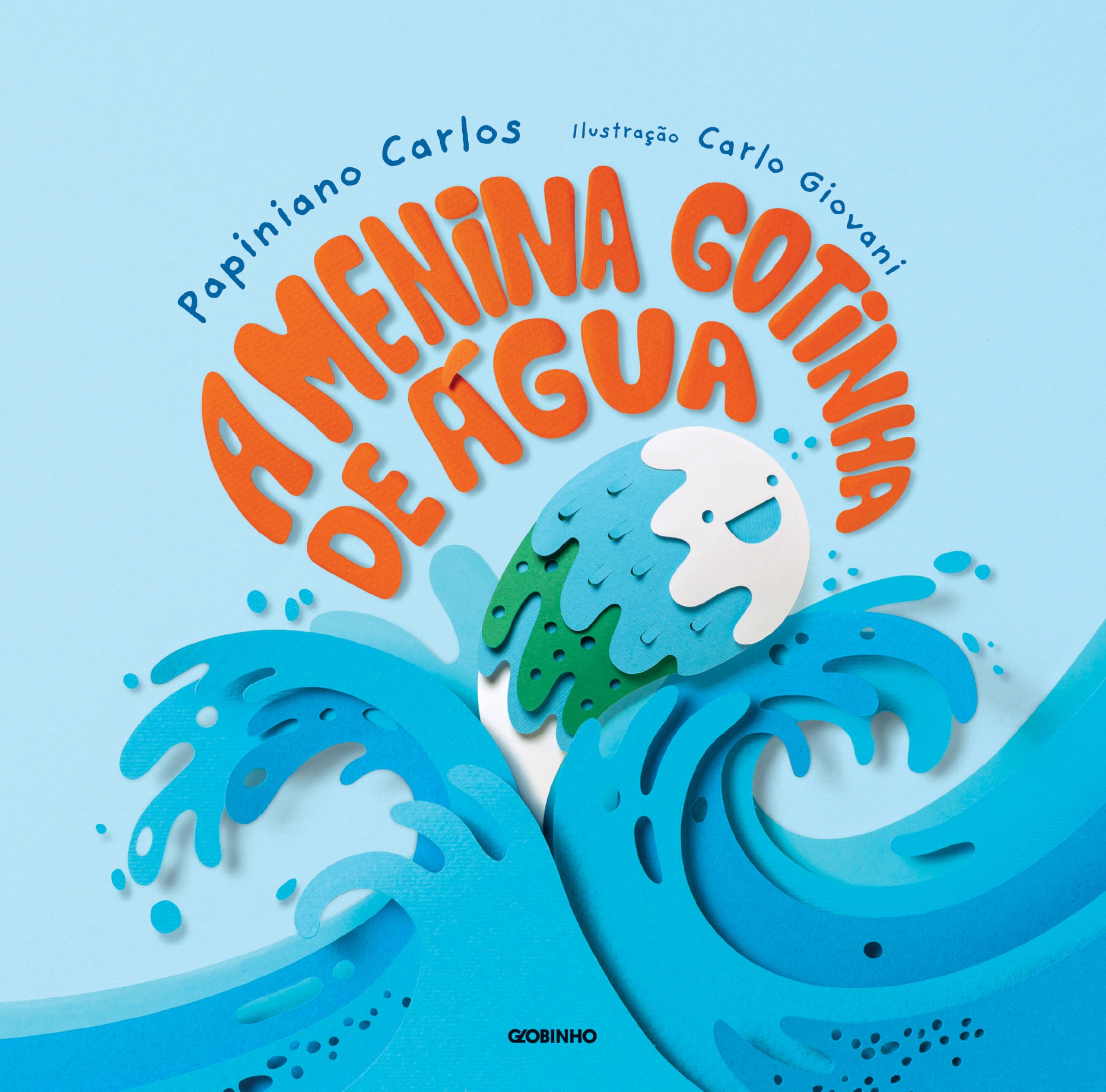 Capa de A Menina Gotinha de Água