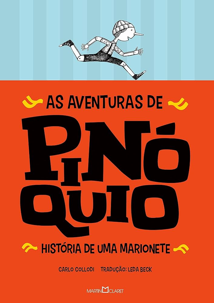 Capa de As Aventuras de Pinóquio