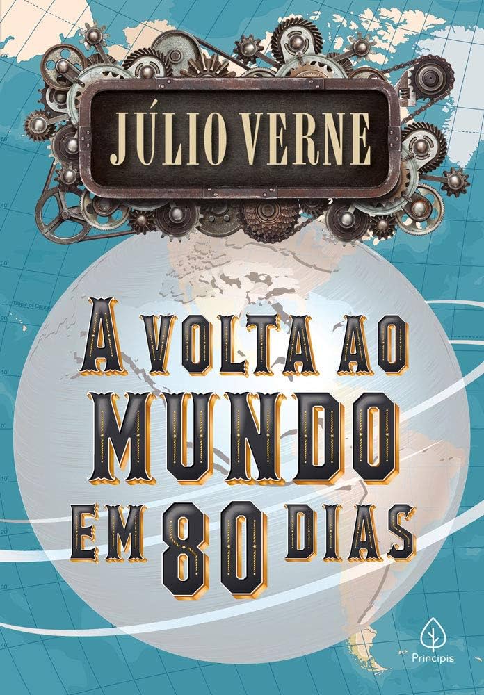 Capa de A Volta ao Mundo em 80 Dias