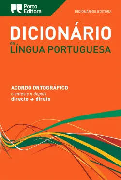 Capa de Dicionário de Língua Portuguesa (pré-acordo)