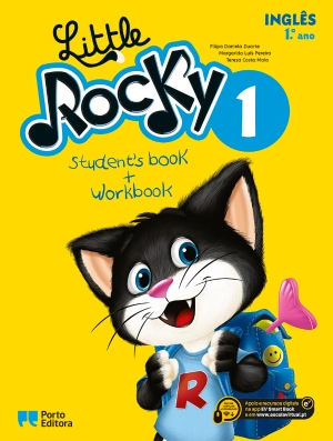 Capa de Inglês — Little Rocky 1 + Livro de Fichas (Student's book + Workbook)