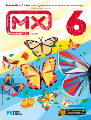 Capa de MX - Matemática + Caderno de Fichas/Recuperação de aprendizagens - 6.º Ano